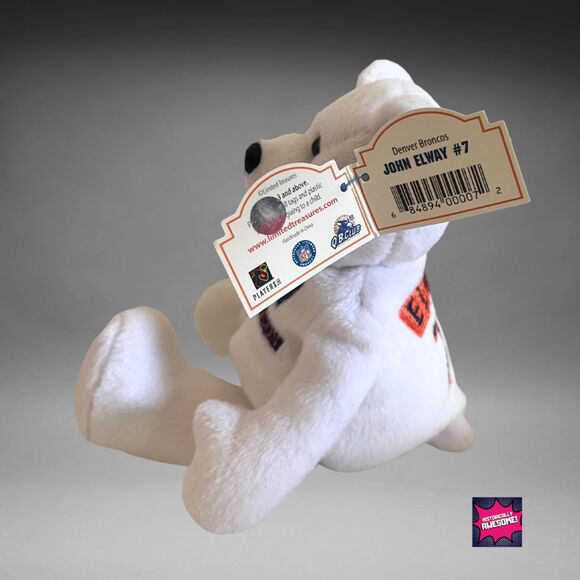 Rare 2000 Denver Broncos John Elway Limited Treasures Plush Bear - NOS/NWT - Picture 3 of 4